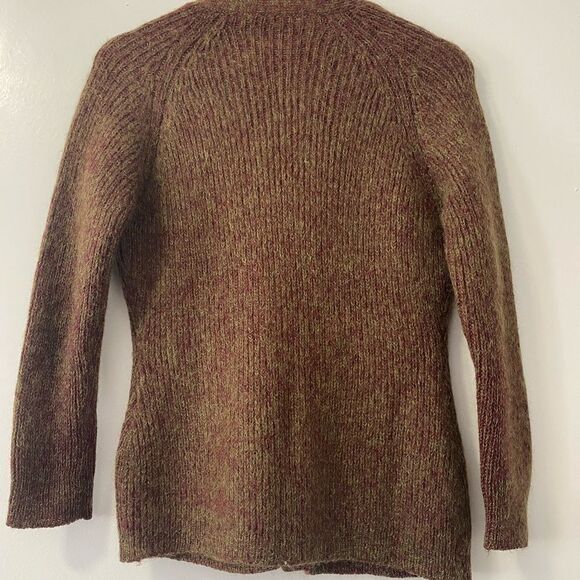 Knitted Wool Cardigan Sweater - Picture 2 of 4